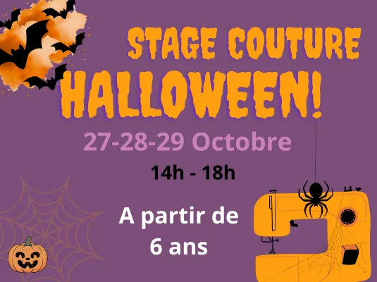 Illustration du đ§”đ Stage Couture SpĂ©cial Halloween â Pour enfants